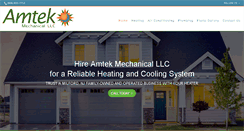 Desktop Screenshot of amtekmechanical.com